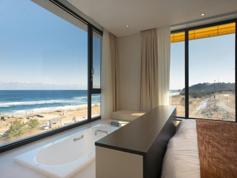 Hotel Maple Beach Gangneung Ngoại thất bức ảnh